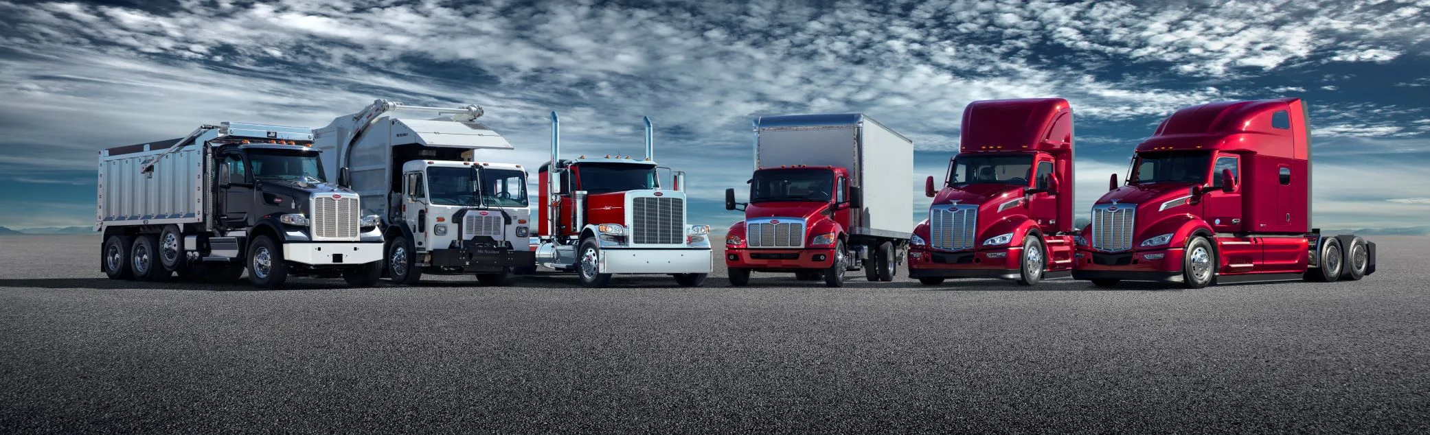 Banner Background - Discover exclusive Peterbilt truck incentives and offers on new and certified Peterbilt trucks designed to help you save and streamline your purchasing experience. From financing deals to limited-time discounts, our current promotions make it easier to get the truck you need. Check back often to take advantage of the latest opportunities to drive your business forward with a Peterbilt truck.