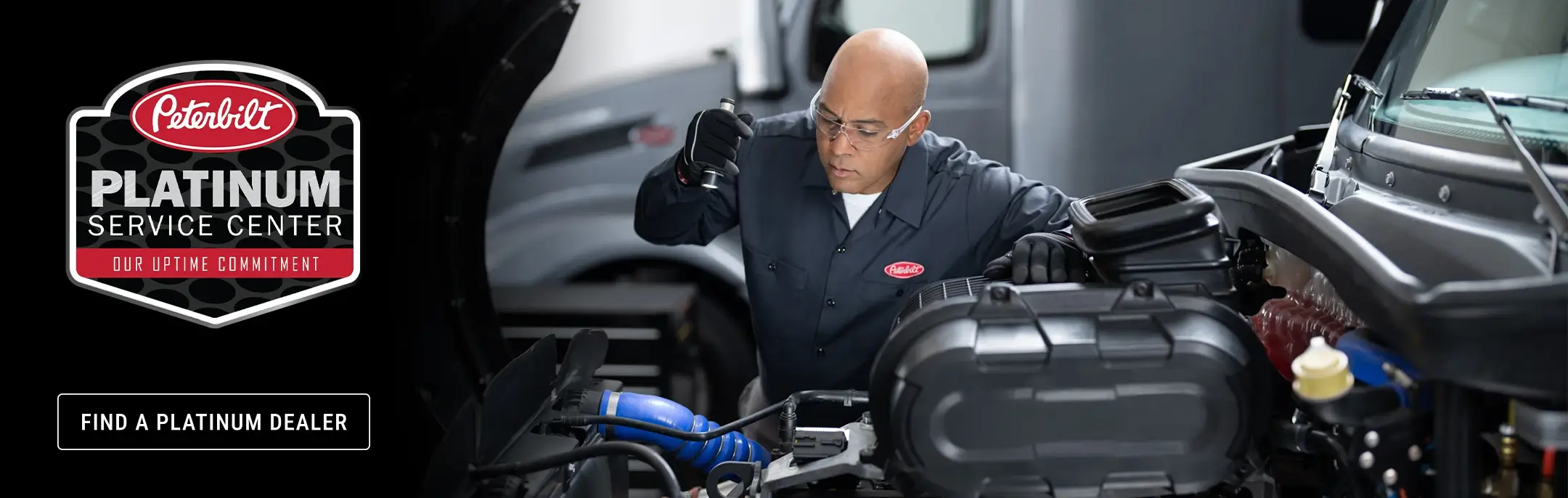 What is the Peterbilt Platinum Service Center Initiative? - Hero image