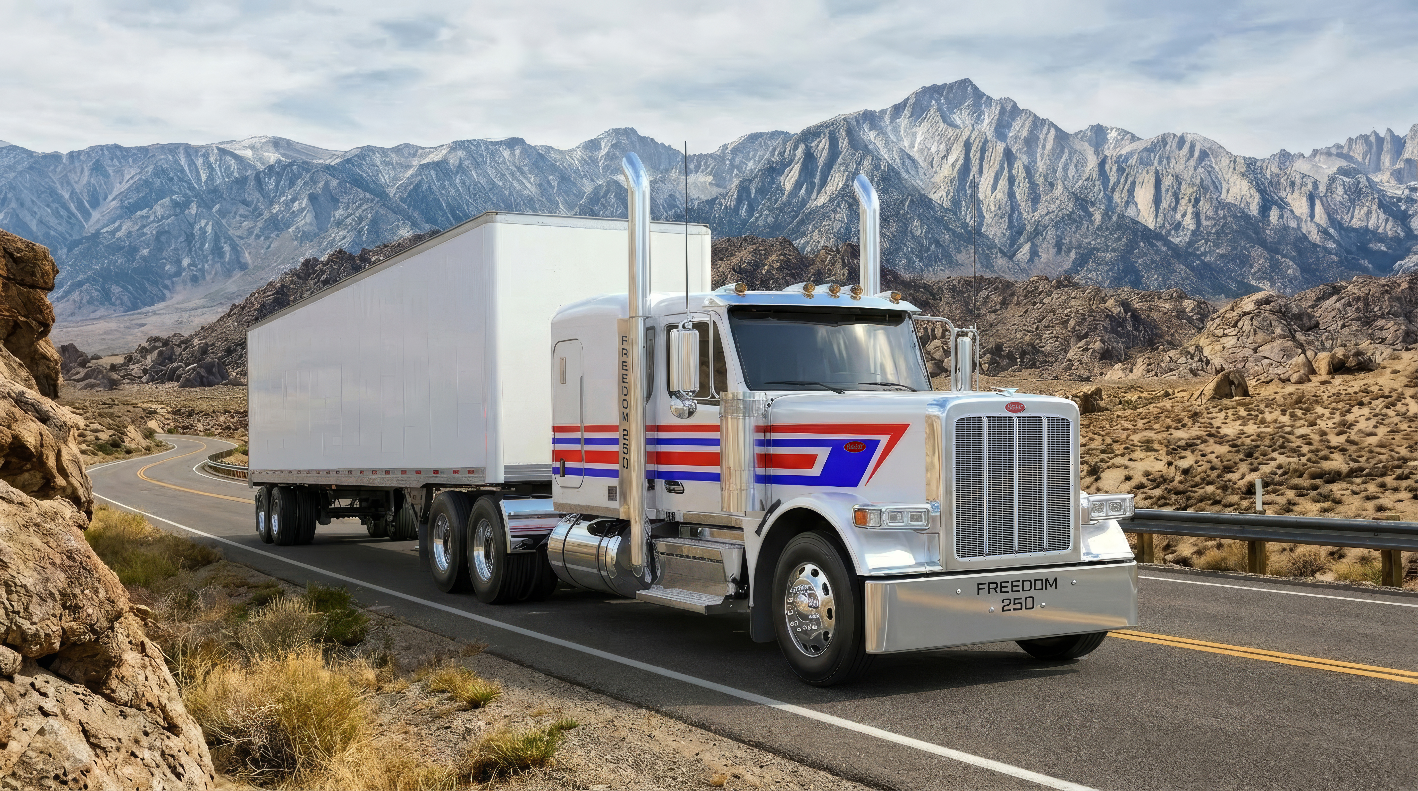 Peterbilt Unveils Freedom 250 Special Edition Model 589 - Hero image