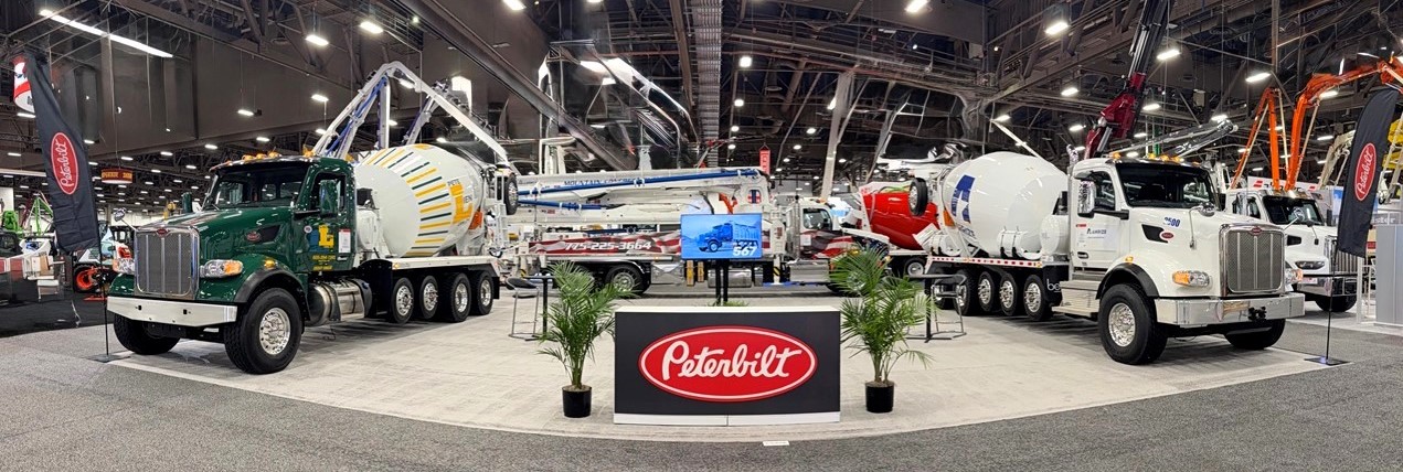 Peterbilt Highlights Innovative Technology Solutions at World of Concrete - Hero image