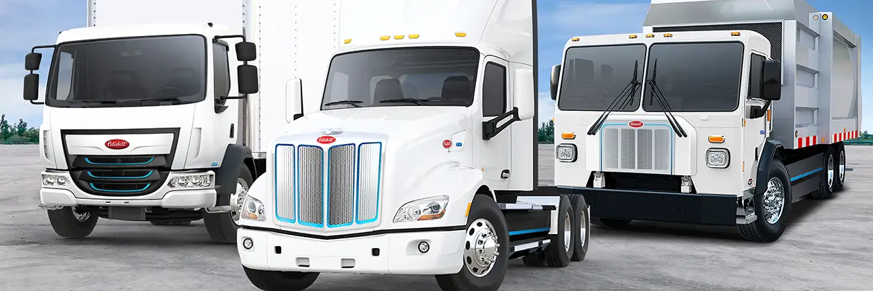 Peterbilt EV Models Eligible for up to $150,000 CARB HVIP Voucher - Hero image