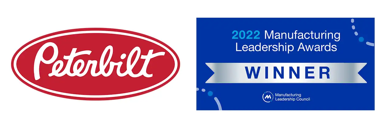 Peterbilt Wins Three Prestigious Manufacturing Leadership Council Awards - Hero image