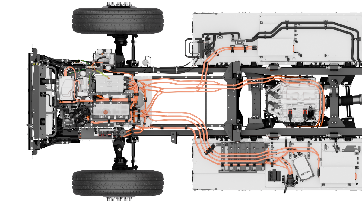 ePowertrain with two batteries