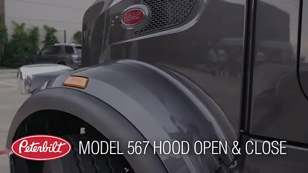 Model 567 Hood Open & Close