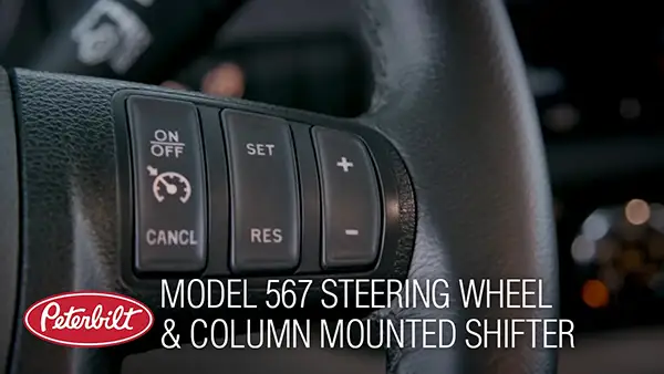 Model 567 Steering Wheel & Column Mounted Shifter