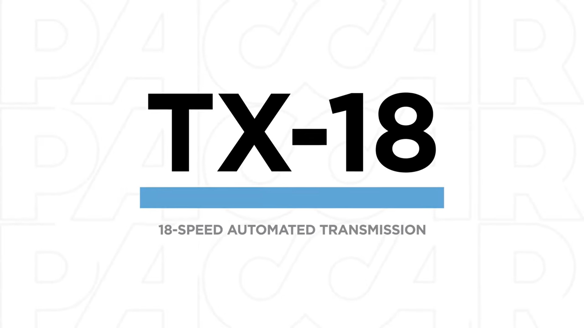 PACCAR TX-18 Transmission