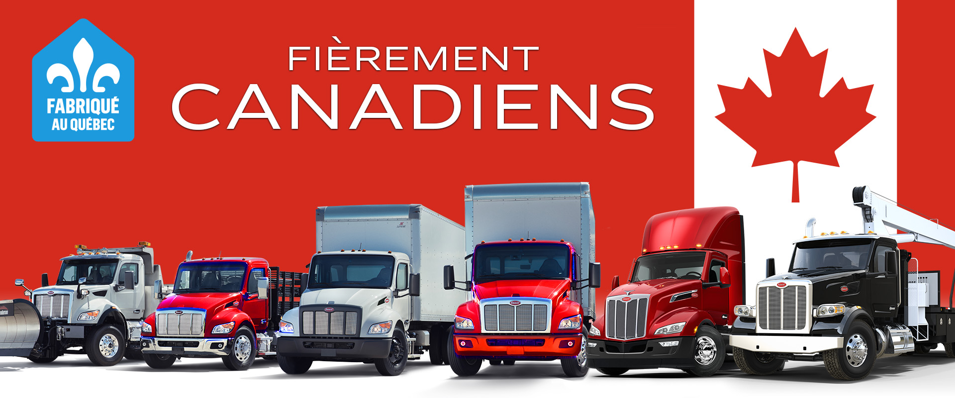 Fabriqués avec fierté au Québec